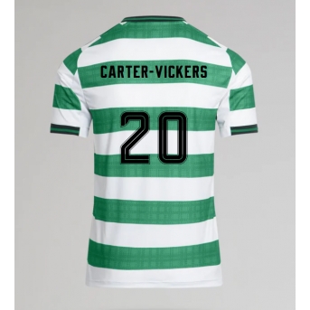 Billige Fotballdrakt Celtic Cameron Carter-Vickers #20 Replika Hjemmedrakt 2025-26 Kortermet